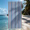 Fashionable Colorful Striped Towel Quick Drying Beach Towels Are Suitable For Swimming Pools Camping Yoga And The Gym