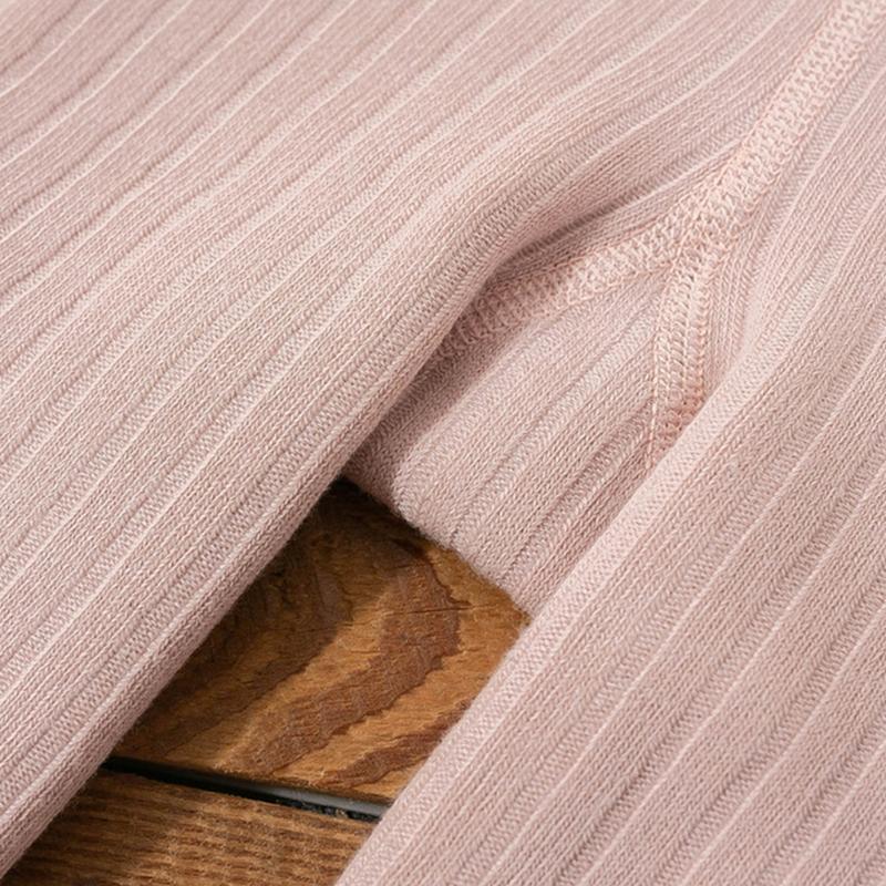 Baby Mädchen Strumpfhose Warm und Weich Kinder Thermo Leggings Einfarbig Schleifchen Dekor Strumpfhose für Kalte Jahreszeiten