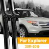 For Ford Explorer Front Wiper Blades 2011- 2013 2014 2015 2016 2017 2018 Windscreen Windshield Window Accessories 26"+22"