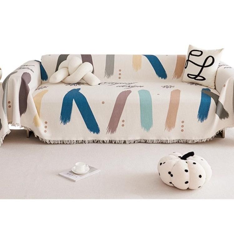 Sofa Throw Blankets Towel Camping Picnic Large Blanket Leisure Beach Towel Printed Pattern Travel Tassels Blanket S161