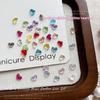 12 Grid Mixed Colorful Mini Heart Nail Jewelry Nail Charms Nail Accessories Nail Art Nail Decoration Diy Nails Parts