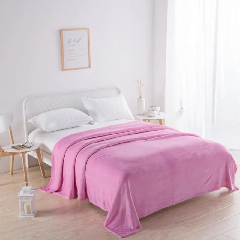 Black Mink Fleece Throws Super Soft Reversible Twin Queen Size Sofa Bed Blanket