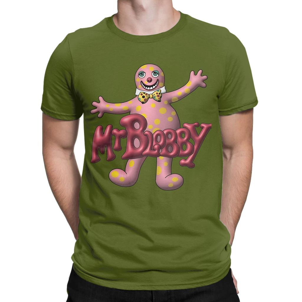 Mr Blobby Retro Evolved Novelty 100 Cotton Tshirt Mr Blobby Tops Tees For Unisex