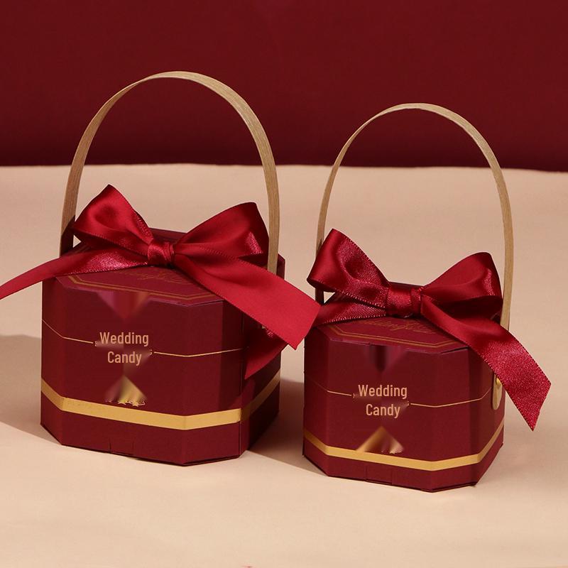Wedding & Engagement Candy Gift Box - Elegant Handbag Design