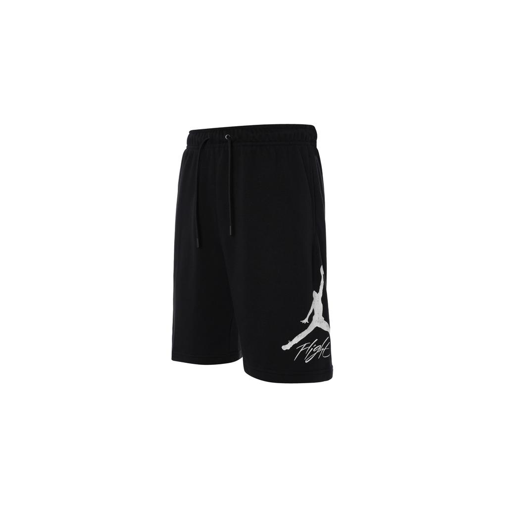 Jordan Simple Breathable Versatile Solid Color Five-Point Casual Shorts Men shorts Black FV7310010