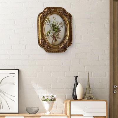 Porta-Retrato Vintage, Suporte para Exibição de Fotos, Decorativo, Foto Europeia Ornamentada, Quadro