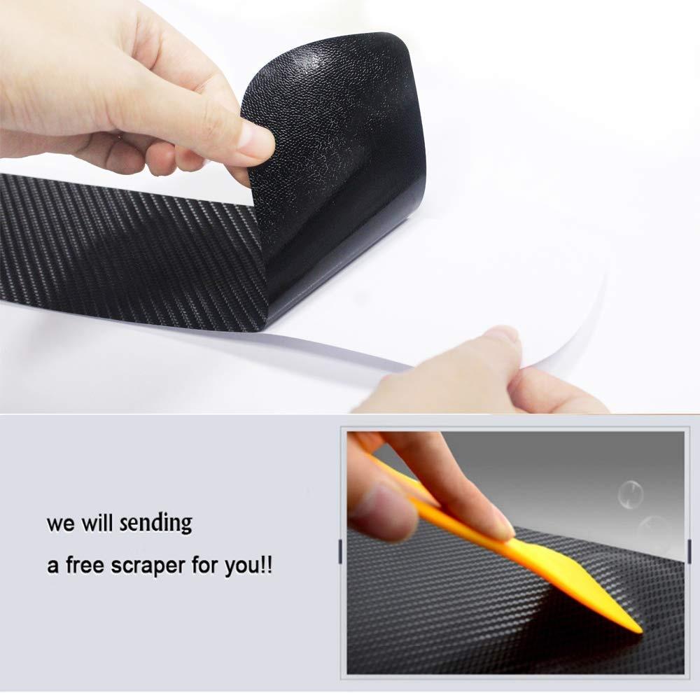 for Jeep Compass Patriot Wrangler Sahara Rubicon Grand Cherokee Carbon Fiber Door Sill Protector Scratch Door Sill Guard 4D Welcome Pedals Guards Threshold Sticker Sticker White 4Pcs for Jeep Compass Patriot Wrangler Sahara Rubicon Grand Cherokee Carbon Fiber Door Sill Protector Scratch Door Sill Guard 4D Welcome Pedals Guards Threshold Sticker Sticker White 4Pcs