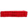 Plain Floor Cushion 50 X 50 Cm Panama Red
