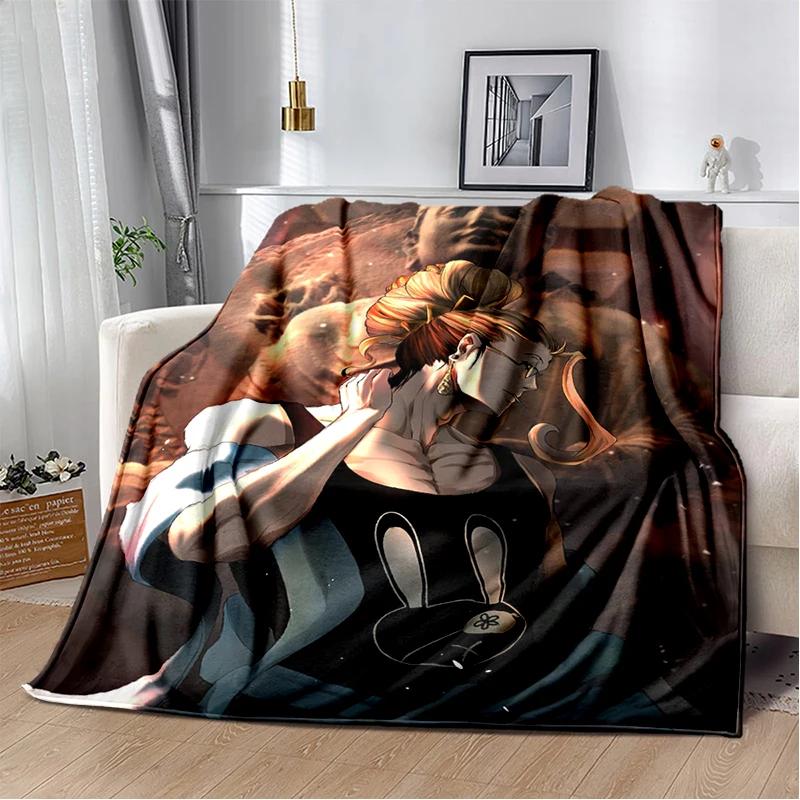 2025 New Style Cartoon Record of Ragnarok Anime Blanket,Soft Throw Blanket for Home Bedroom Bed Sofa Travel Picnic Cover Kids