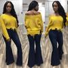2025 Autumn/Winter Women’s Deep V-neck Cropped Tassel Knit Sweater