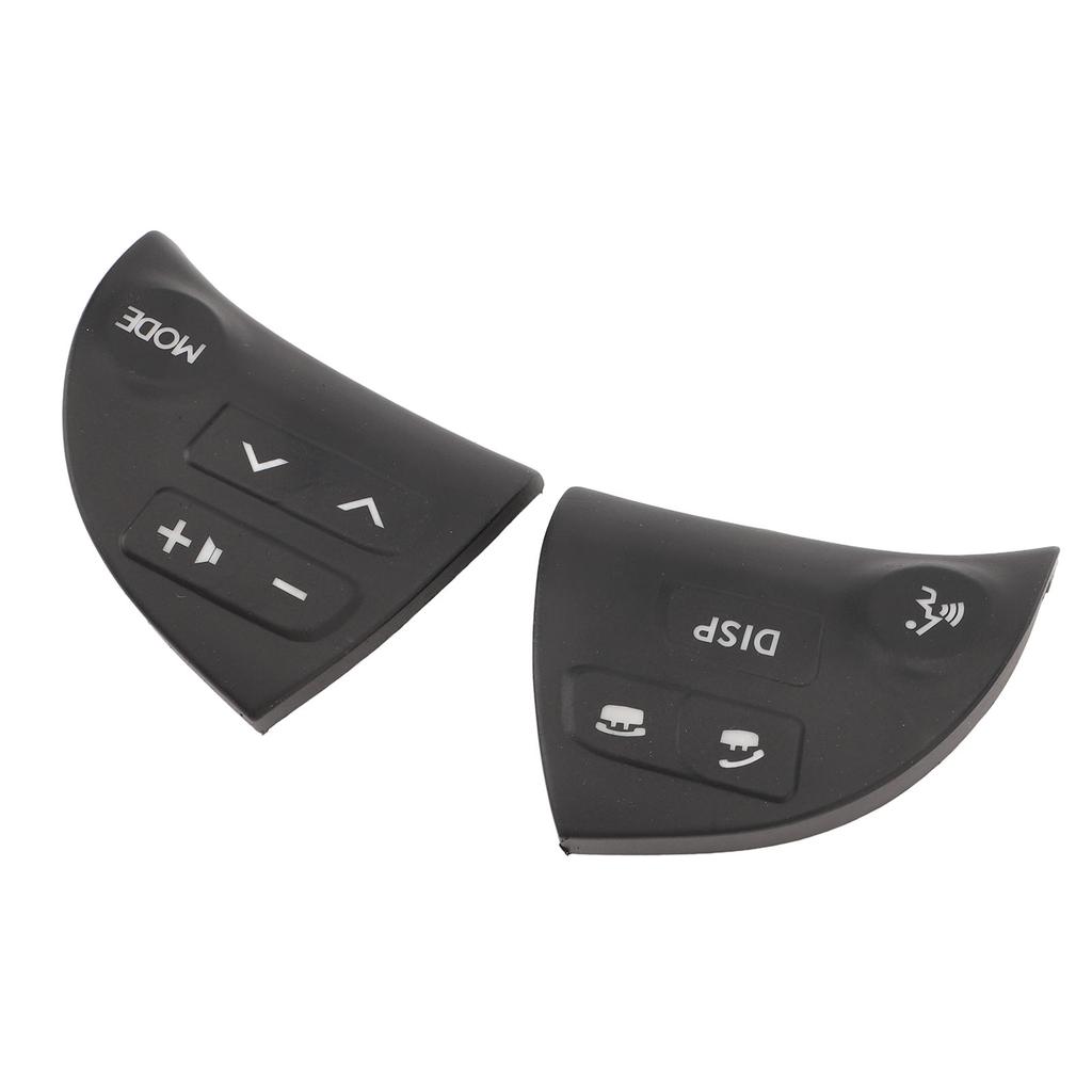 2 Stück Auto Lenkradbedienknopf Abdeckung 84250?33190?C0 Lenkrad-Knopfabdeckung für ES 350