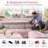 Portable CD Player with Bluetooth CD Player with Two Speakers FM Radio LCD Display CD Player Boombox USB Support AT Playback Headphone Jack