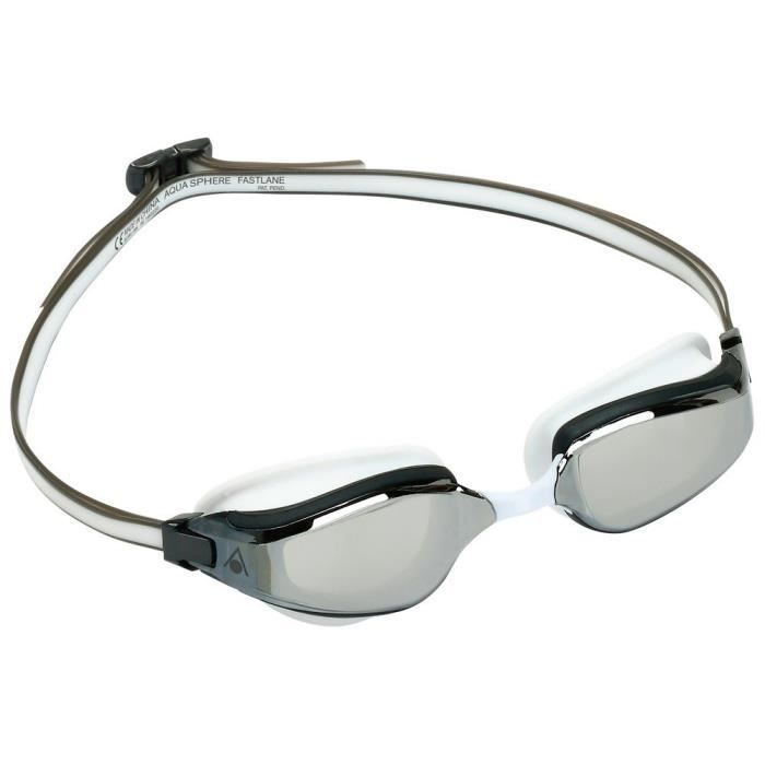 Lunettes de natation - AQUASPHERE - Fastlane - Protection UV - Joint en silicone - Ajustement parfait