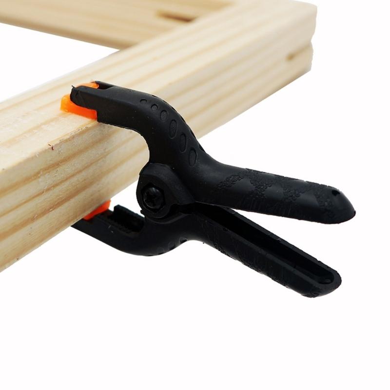 2/3/4/6/9inch Plastic Spring Clamps Small Heavy Duty Clip for Crafts Backdrop Stand Woodworking Photography Studios