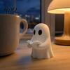 Unique Ghost Gifts for Kids Halloween Mini Reading Book Ornament 3D Printed Cute Little Decorative Figures Bookshelves Figurine Durable PLA Creative