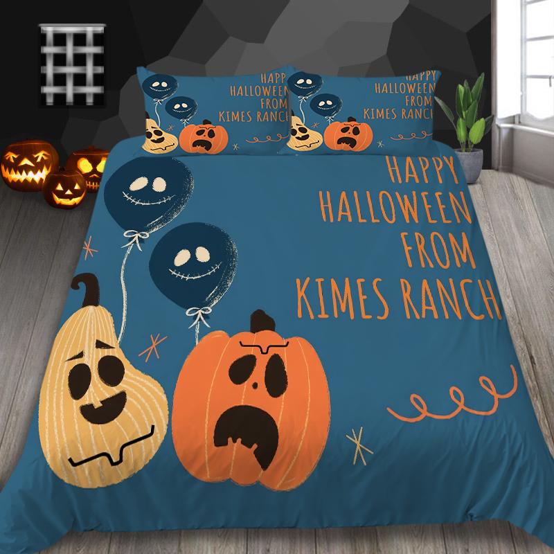 Halloween Home Textiles 3D Printed Duvet Cover Set Luxury Quilt Cover Microfiber Polyester King Queen Size Duvets Bedding