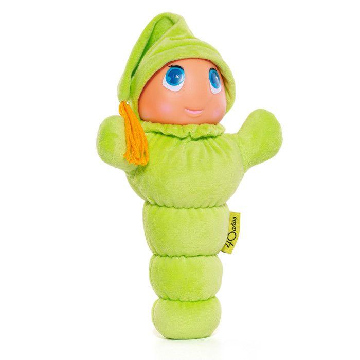 Peluche - MOLTO - Gusy Luz - Edizione Limitata 40° Anniversario - 2 Faccine - Corpo Lavabile verde