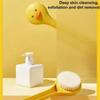 Soft Bristles Shower Scrubber Cute Bath Brush Universal Duck Bathing Brush  Exfoliation