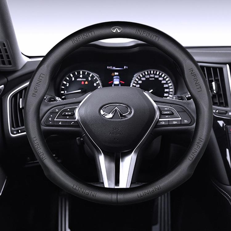 Kryt volantu z pravé kůže Infiniti pro modely Q50L, QX60, Q70, G25, G37, FX