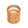 Tabletop Storage Bamboo Woven Pen Container Multi-functional Storage Basket  School