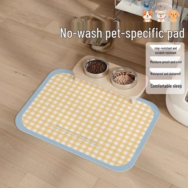 

Newcomer Discount: Waterproof, Oil-Proof, Stain-Resistant Pet Placemat for Cats & Dogs, Easy to Clean