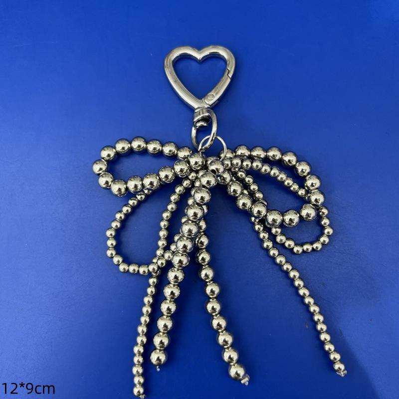 Bow Tassel Pearl Earrings - Elegant Shoelace Design for Women