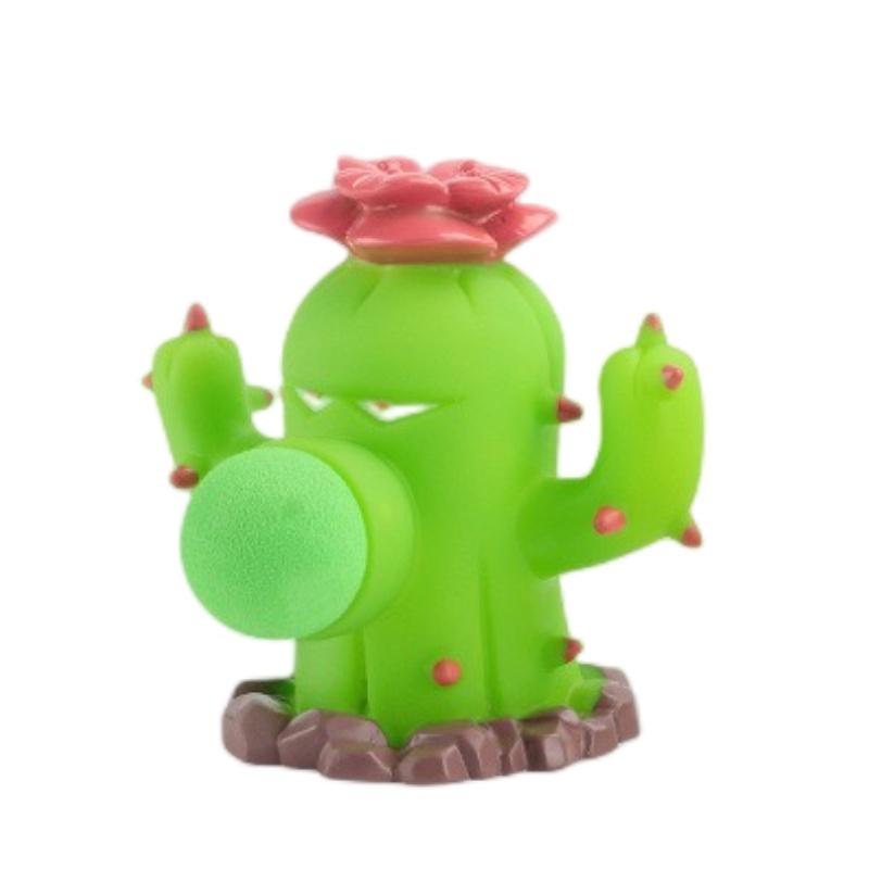 Plant Vs. Zombie Toy Olive Machine Gun With Pea Clip And Corn Shooter Accessories