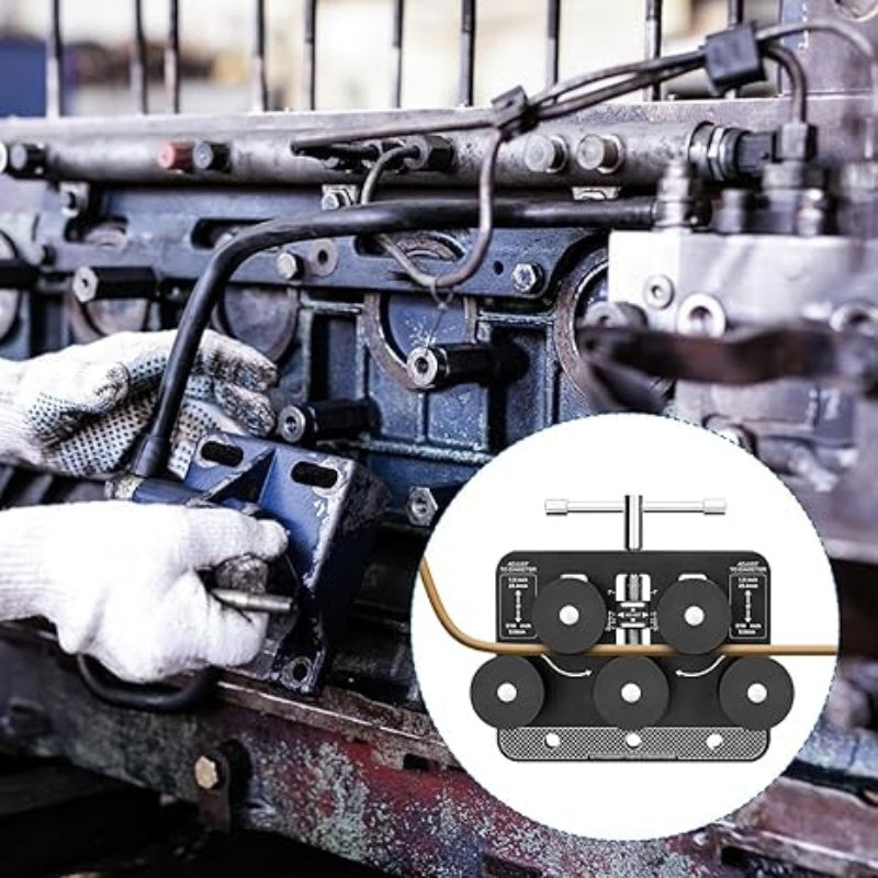 Brake Fuel Line Tubing Straightener for 3/16" - 1.0" Diameters