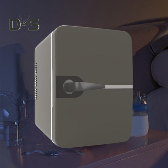 6L Portable Small Refrigerator Energy-saving USB Interface Low Noise Compact Size Portable Beverage Can Cooler Warmer