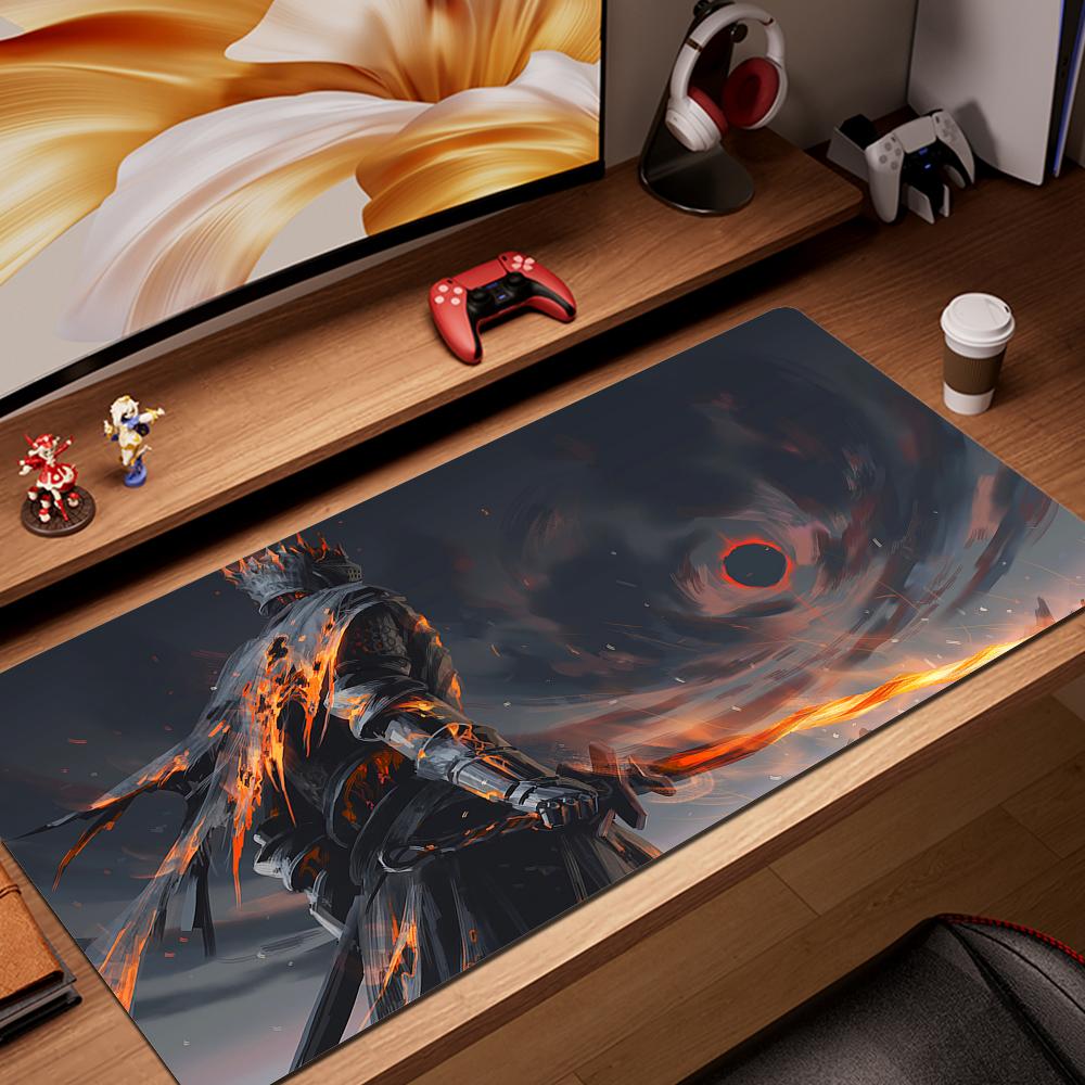 HYBXAXC Mouse Pad Gamer Custom MousePads keyboard pad Dark Souls Anti-slip Carpet Laptop Soft Office Mouse Mat Desktop Mouse Pad