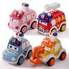 Kids' Transforming Toy Car: Mini Excavator & Ambulance for Ages 0-6