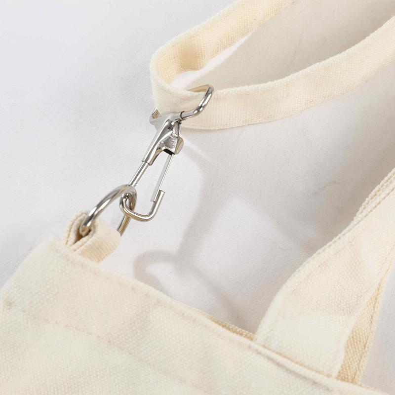 Fashion Canvas Shoulder Bag Customized Print Canvas Shopping Bag Casual Large Capacity Schoolbag Tote Bag