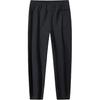 Anta Comfortable Casual Versatile Fleece Knit Sports Pants Women Bottoms Basic-Black 162447309N-1