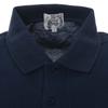 Sinacova Short Sleeve Polo Indian Pique Classic Size M Men's Shirt, 100% Cotton, Cotton, Outer, Simple, Design, Navy, (10000570)