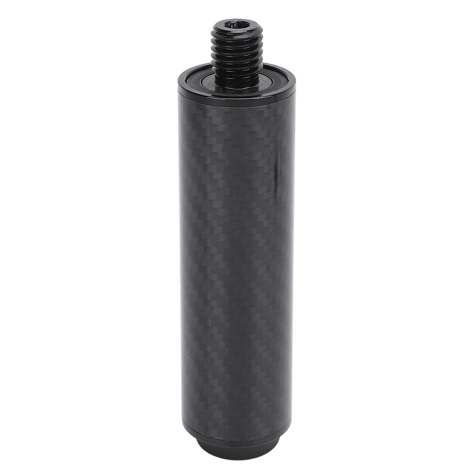 

Удлинитель для бильярдного кия, 4 дюйма, удлинитель для бильярдного кия из углеродного волокна с резиновой задней заглушкой для