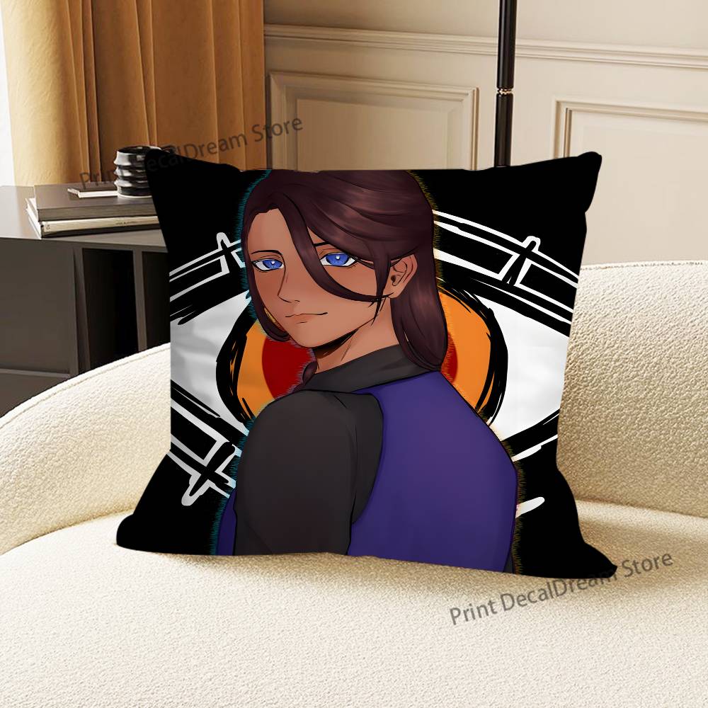 K-Kids at The B-Back C-Crowe Cushion For Bedroom Car Coffee Shop Room and Living Room Sofa Decorative Pillow Cover Case