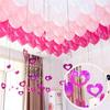 100pcs Wedding Birthday Party Decoration Decoration Balloon Rain Silk Sequin Pendant Wedding Supplies Wedding Room Decoration