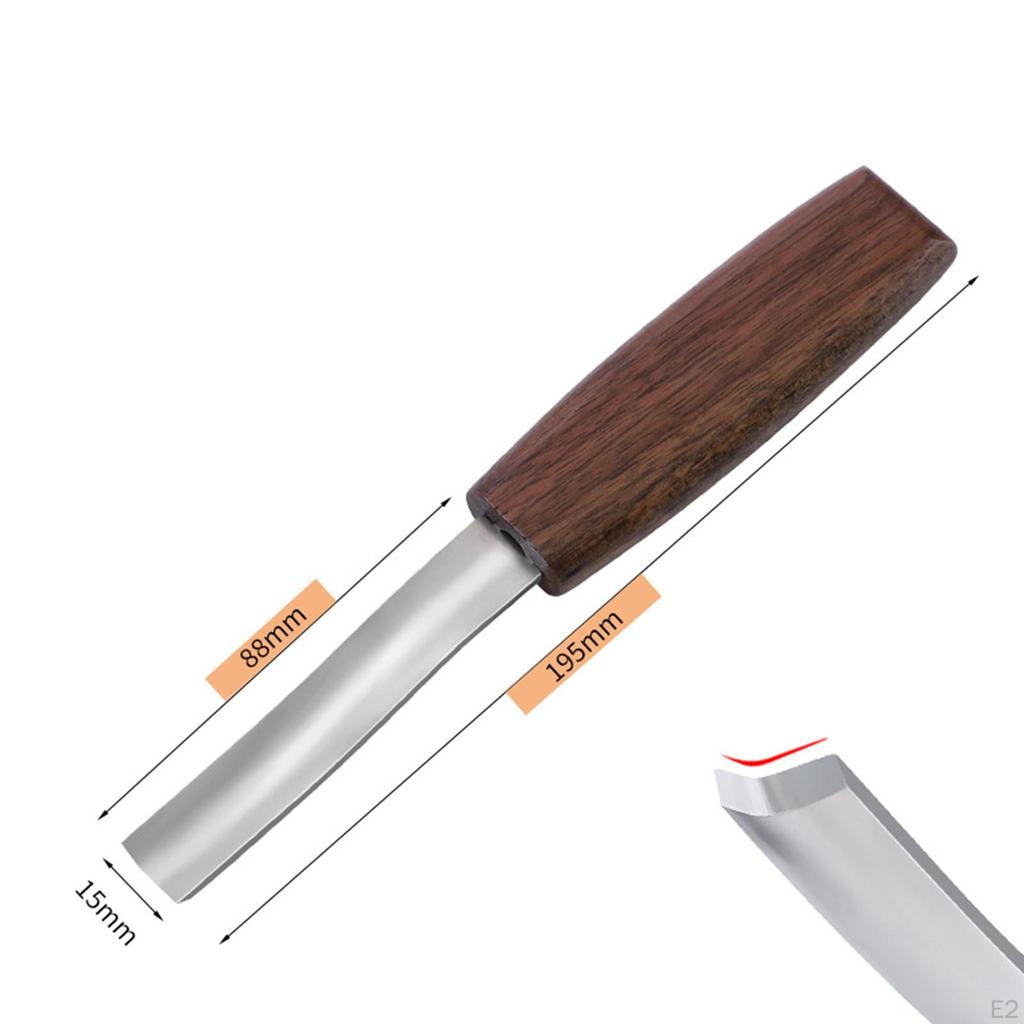 Wood Carving Knife Chisel Professional, Woodcarving, Woodworking with Wooden Handle Woodcut