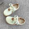 Mango Head Thick-soled Women's New Autumn Niche Versatile Shoes Thick-soled White Shoes Women