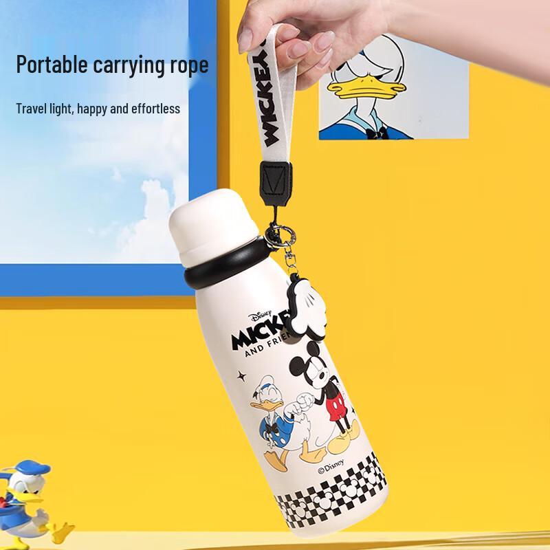Disney 316 Stainless Steel Kids Insulated Straw Bottle