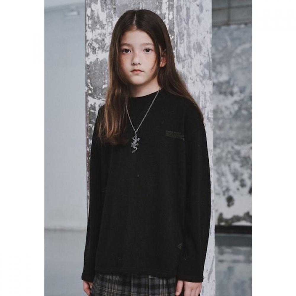 BlueTail Black Triangular Long Sleeve T shirT azg4Ts04bk blacks/160