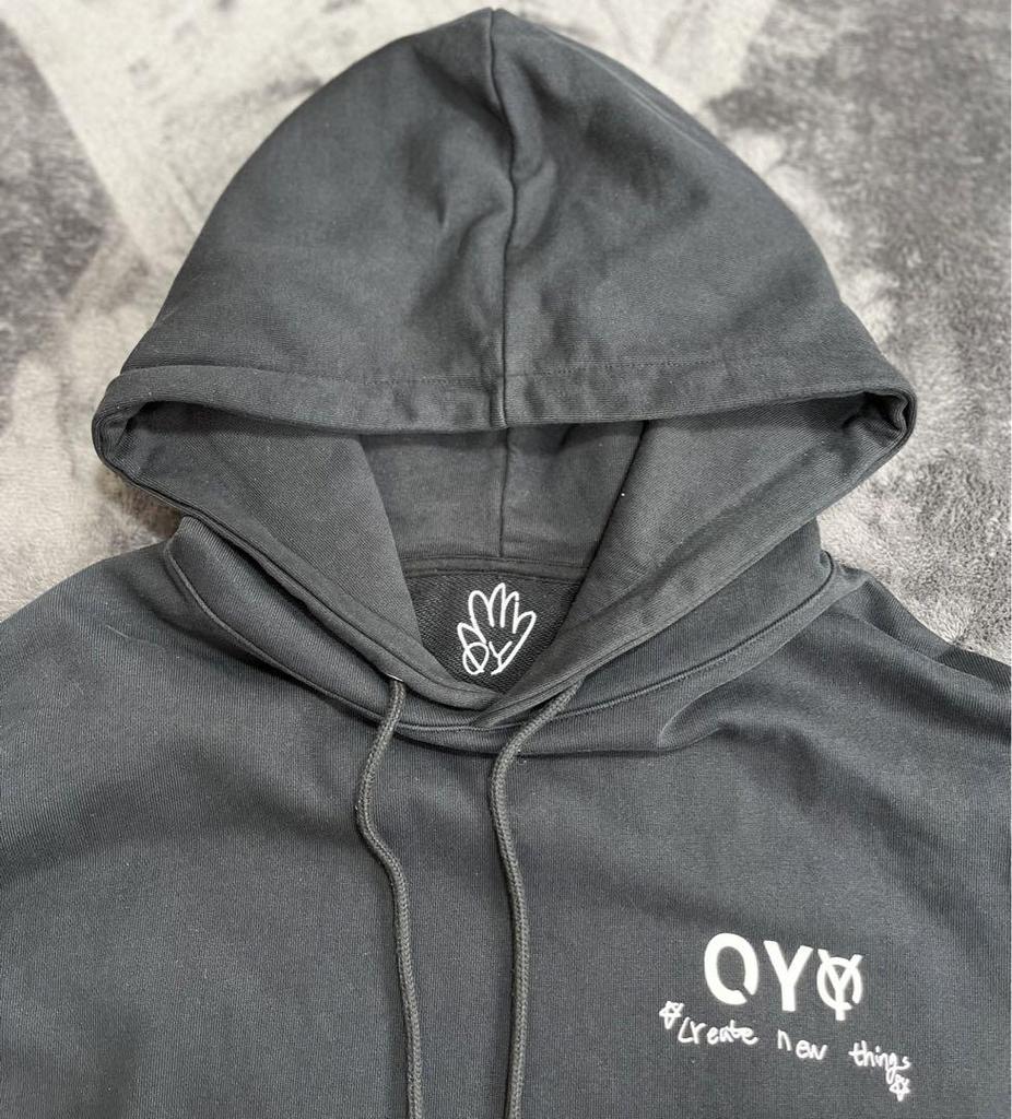 [USED] OY pullover hoodie with big logo