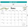 Wall Calendar 2026-2027, 18 Months Academic Calendar, Jan. 2026 - Jun. 2027, 14" × 11", Monthly Wall Hanging Calendar with Thick Paper for Office