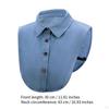 Fake Neckband Detachable Accessories Elegant Adjustable for Shirts Knits Dresses