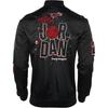 Jordan WB Marvin Bomber Jacket Black/Red Men Streetwear 687806-010