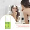 5ks/sada štětců na make-up se zrcadlem, přenosný profesionální make-up, sypký pudr, tvářenka, oční stíny, korektor, rty, obočí, blendovací kosmetický štětec