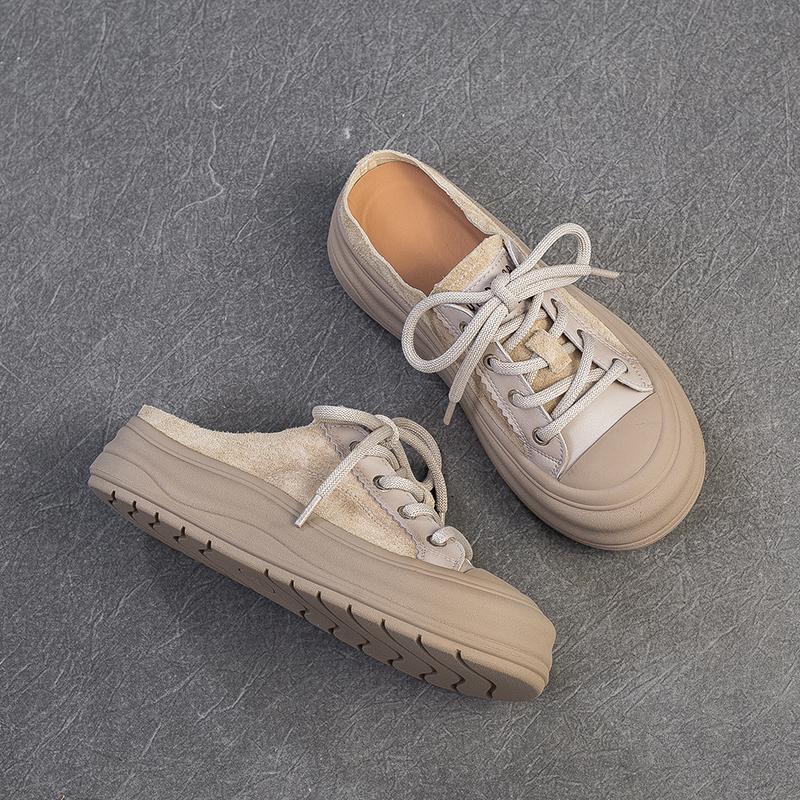 Comfortable Slip-On Platform Sneakers for Women Adjustable and Breathable Casual Shoes for Summer