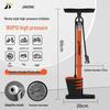 Jingding Universal Bicycle and Car Tire Inflator with Gauge