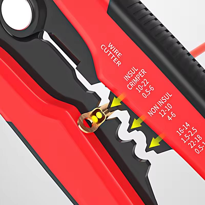 3 In1 Wire Stripper Tools Multitool Pliers Automatic Stripping for AWG 24-10 Cutter Crimping Cable Wire Electrician Repair Tools