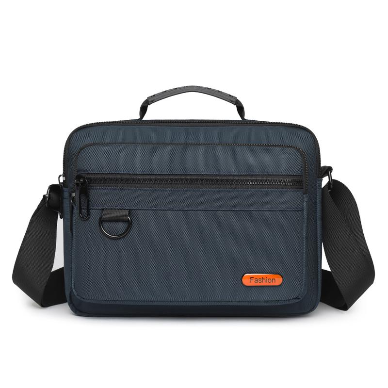 

Новая мужская многофункциональная сумка Oxford Chest, модная повседневная сумка через плечо на одно плечо, водонепроницаемая сумка для телефона синий